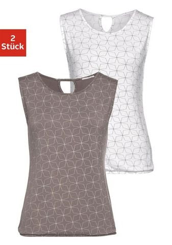Mix sets women's T-shirts by Lascana, Bench, Vivance. Mix sets women's T-shirts by Lascana, Bench, Vivance.